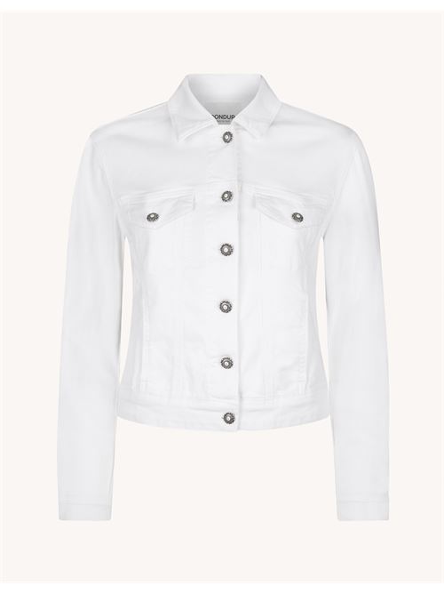 BULL STRETCH JACKET DONDUP | DJ460-BS0030Y-PTDW000 BIANCO